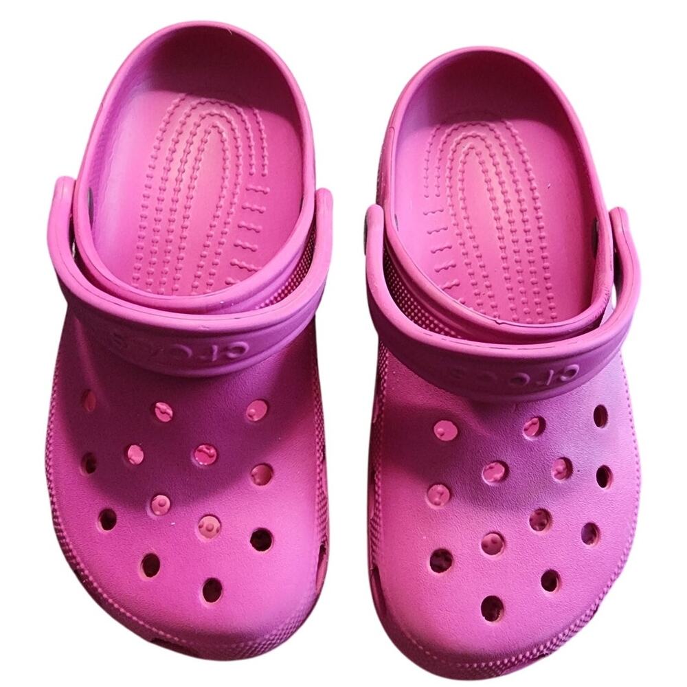 Crocs Slip On Unisex Pink Clogs Size M4 W6
